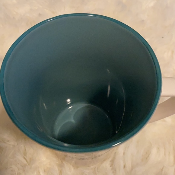 Starbucks Spring 06 Teal Coffee Pot Mug - Picture 2 of 4